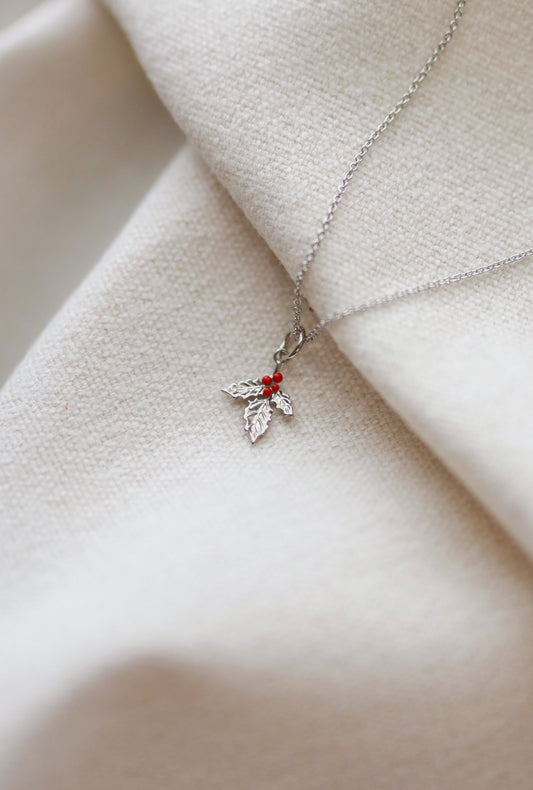 Bells of Holly Necklace