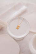 Load image into Gallery viewer, Birth Flower Necklace - October - Marigold