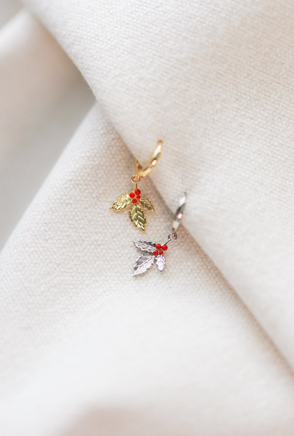 Bells of Holly Earrings